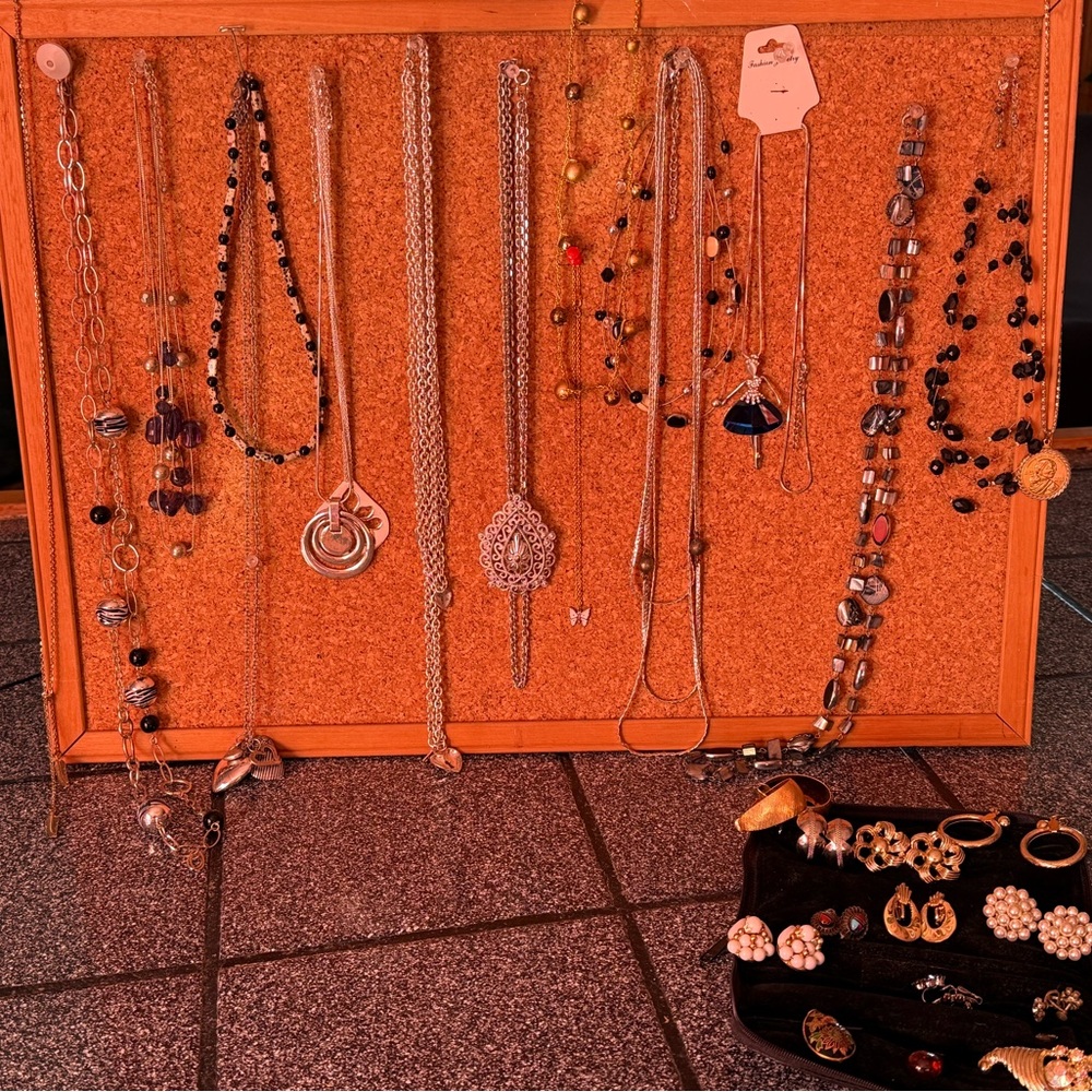 Vintage costume jewelry